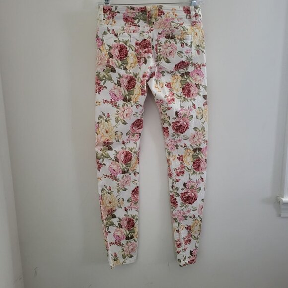 LOVE CULTURE | Pink & Red Flower Jeans - Picture 4 of 9